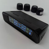 Tire Pressure Monitor System TPMS Solar Charge USB Charge Portable