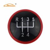 Car Gearbox Handle Cap for Golf IV - Red Design 5speed