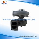 Truck Parts Turbocharger for Man D2876lf02 S3b 316195 5109100-7435 K31/K36/S3a/T04e38