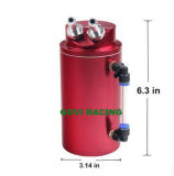 Round Racing Aluminum Oil Catch Tank Can with Mini Air Filter 0.5L