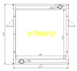 Auto Parts Cooler Auto Radiator for Truck FAW Jiefang Ck01