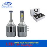 2017 Car Parts Accessories 12V 36W 3800lm 6000kc6 COB LED Headlight for Car H15
