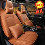 Us Full Set Car Seat Cover for Ford F-150 2010-16 PU Leather Front+Rear Cushion