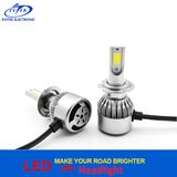 All in One 36W 3800lm C6 COB LED Headlight 6000k H7 LED Car Lamp