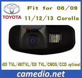 170 Degree Waterproof Special Rear View Backup Car Camera for Toyota Corolla