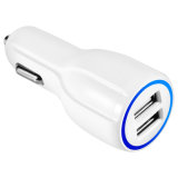 Adaptive Fast Charging QC2.0 Mobile Phone Dual USB Car Charger