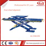 Guangli Brand Stationary Hydraulic Scissor Car Lift for Sale