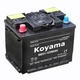 DIN Standard Dry Charge Auto Battery 56031-12V60AH