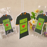 T-Shirt Shape Customized Fragrance Hanging Car Paper Air Freshener (YH-AF518)