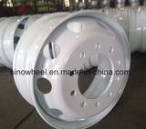 White Finish 22.5X8.25 Bus Steel Wheel and Truck Steel Wheel Rim