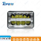 DOT Approved 4X6inch 12V 55W LED Headlight for Trucks