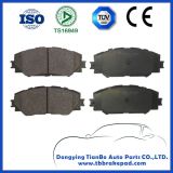 Semi Metallic Car Brake Pad No Noise for Toyota Corolla Front with Shim D1210
