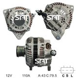 for Mitsubishi Alternator A3TG4381 A003TG4381 DRA0853