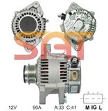 Nippondenso Alternator 27060-33040 23859 Ja1891IR