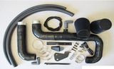 Silicone Radiator Hose Kit Black Replaces Hose OEM Rubber Hoses, Silicone Hose Kits