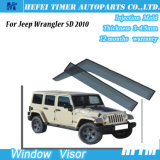 Auto Parts Wholesale PC Window Visor for Jeep Wrangler 5D 2010