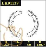Wear Resistant Brake Shoe (K1139) for Nissan
