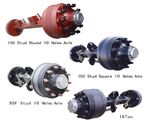 Semi-Trailer Use English Type York Axle ISO Studs