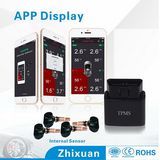 Auto Parts Internal TPMS Tire Pressure Monitor System Human Voice Alarm APP Display TPMS