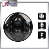 Factory Price 80W Round 7inch Black or Silver LED Headlight 12V 24V Offroad Truck LED Headlight for Jeep 