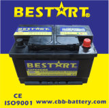 12V66ah New Automobile Car Batteries for Auto Vehicle Start