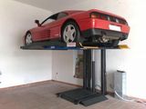Single Post Car Lift with Ce