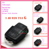 Remote for Auto VW with 3 Buttons 1 Jo 959 753 Da 434MHz for Europe South America