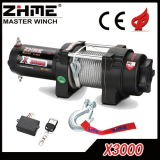 3000lbs Cable Pulling Electric Winch for ATV/UTV with 12V DC