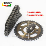 Motorcycle Parts 428h Bush Chain Chain with Chain Wheels for Cg125 Xf125 Honda