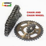 Motorcycle Parts 428h Bush Chain Chain with Chain Wheels for Cg125 Xf125 Honda