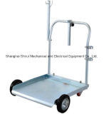 Wheeled Oil Drum Grease Cart