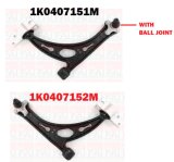 Suspension and Steering System Wishbone Arm Lower Control Arm for Audi A3/VW with Ball Joint Fitting