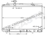Car Engine Parts Aluminum Radiator for Toyota Vios 2014- OEM: 16400-0y090