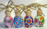 Soft Ceramic Bottle Hanging Car Air Freshener