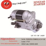 Automobile Starter for Chevrolet Prizm & Toyota Corolla (17727)