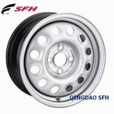 Black Steel Wheel for Passenger Car (14X5)