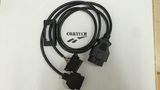 OBD II (J1962) 16p Male to OBD Female Hsg+OBD Female