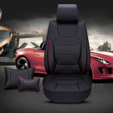 Us Microfiber Leather Car Seat Cover 5-Seats Front+Rear Cushion +Pillow 4 Season