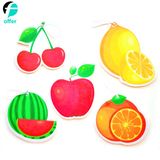 Custom Fruit Shape Paper Car Air Freshener