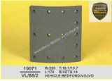 Premium Quality Brake Lining for Heavy Duty Truck for Volvo (19071)