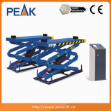 Pit Mounting Double Platform Scissors Lifter for Car