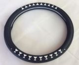 Comptitive Price Lamb Imitation Leather Steering Wheel Cover (BT-7210)