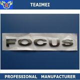 Chrome Plated Car Letter Name Badge Emblems
