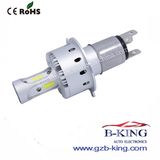 New Arrival 6000lm 45W COB H4 Car LED Headlight