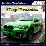 Green Glossy Chrome Film Car Vinyl Wrap Vinyl Film for Car Wrapping Car Wrap Vinyl