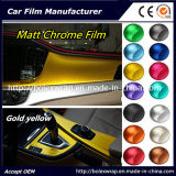 Factory Matte Chrome Film Interior Film Decorative Sticker, Chrome Wrap Vinyl