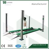 GG Brand Ce 4.5 Tons Hydraulic Four Post Auto Vehicle Car Lift for Alignment