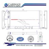 Auto Cooling Aluminum Radiator for Lada OEM: 2110-1301012 Cm-005