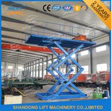 Hydraulic Scissor Underground Garage Lift with Ce