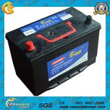 12V75ah JIS Rechargeable Four Wheelers Mf Automotive Lead Acid Batteries